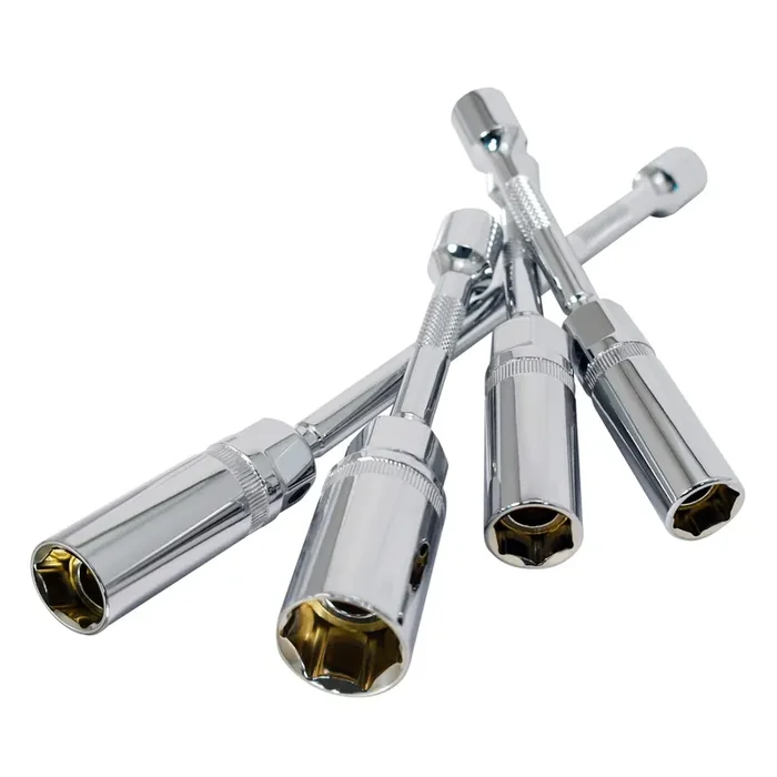 Astro Tools 94404 Magnetic Spark Plug Universal Extension Socket Set – 9/16‘‘, 14Mm, 5/8‘‘, 16Mm & 13/16‘‘