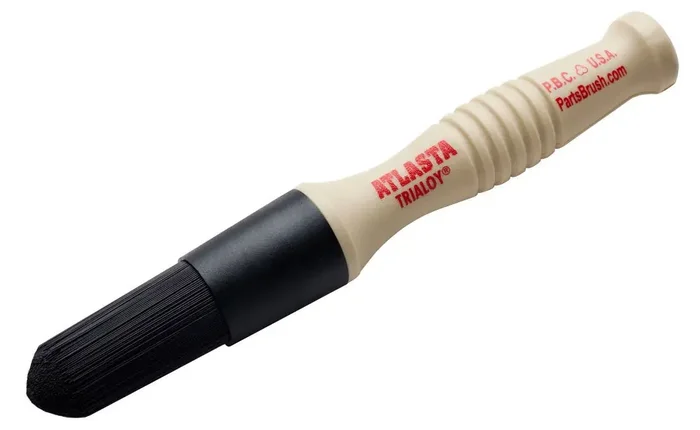 Atlasta (At101) Parts Cleaning Brush (9.75 Inches, 4.3 Ounces) For Cleaning Auto Engine Parts, Small Motors, Car Detailing, Boat