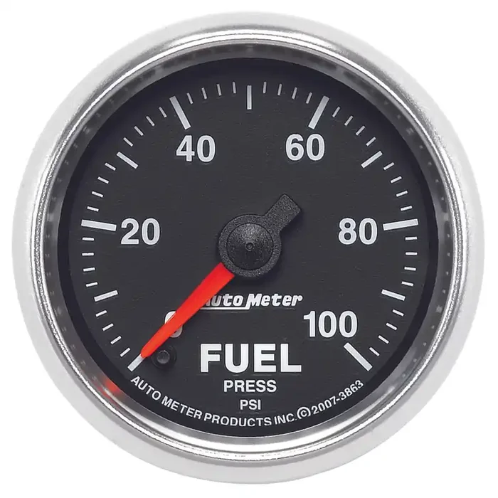 Auto Meter GS Series 2 1/16″ 0-100psi Fuel Pressure Gauge