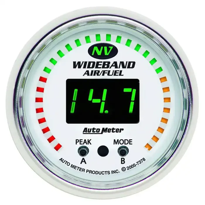 Autometer NV Series 2-1/16″ Wideband Air/Fuel Ratio Kit