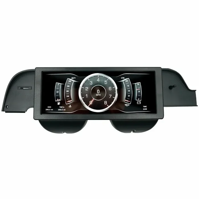 AutoMeter Products 7011 INVISION LCD DASH KIT, 67-68 MUSTANG, DIRECT FIT DIGITAL DASH