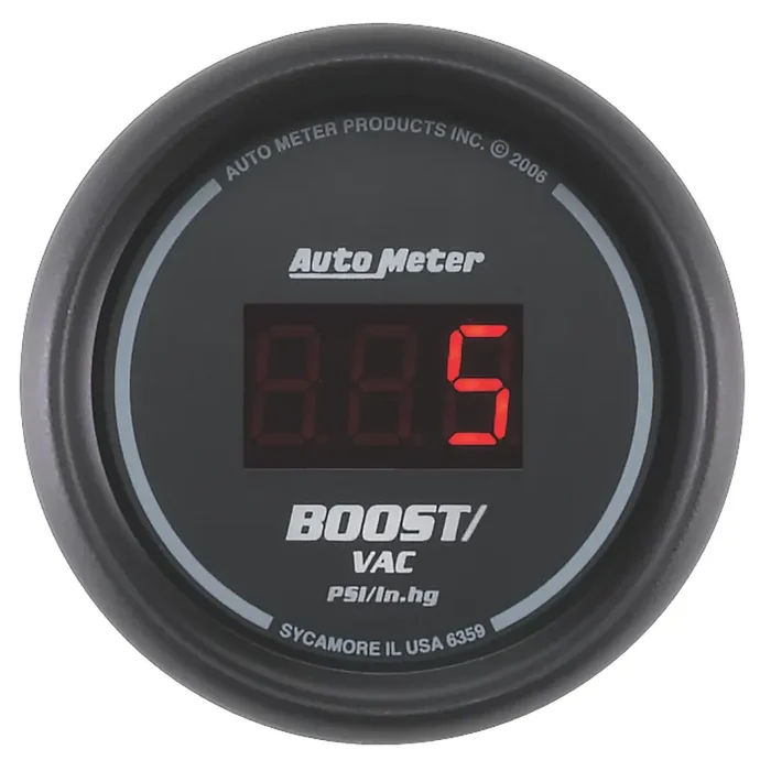 Autometer Sport Comp Digital Series -30/+30 Boost Gauge