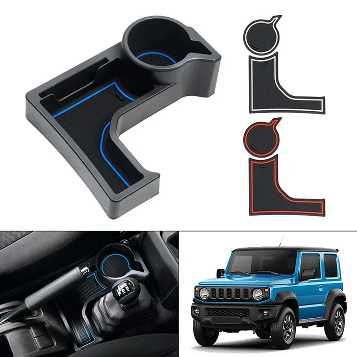 Autorder Center Console Cup Holder Storage Tray For 2019-2025 Suzuki Jimny Jb64W Jb74W At Models Accessories Center Console Organizer