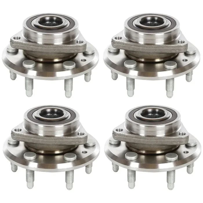 Autoshack Wheel Bearing Hub And Assemblys With Abs Set Of 4 Front And Rear Replacement For 08-17 Buick Enclave Chevrolet Traverse Gmc Acadia Limited 07-10 Saturn Outlook 3.6L V6 Fwd 6-Lug Hb613279X4