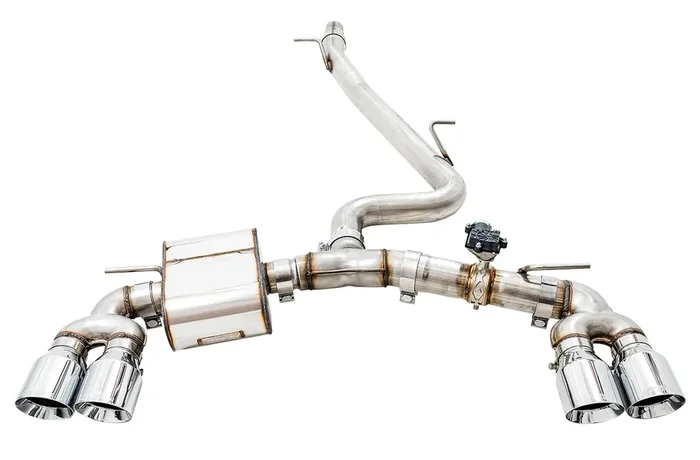 AWE SwitchPath™ Exhaust for MK7.5 Golf R – Chrome Silver Tips, 102mm – 3025-42066