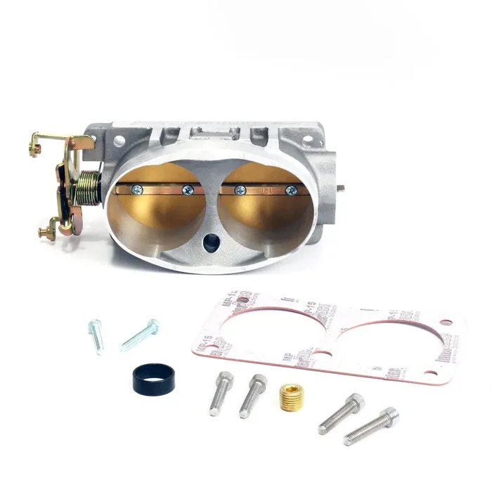Bbk 1711 Twin 65Mm Throttle Body – High Flow Power Plus Series For Ford 4.6L-4V Cobra, V-10 F-Series, Excursion, Mustang Mach 1 And Bullitt