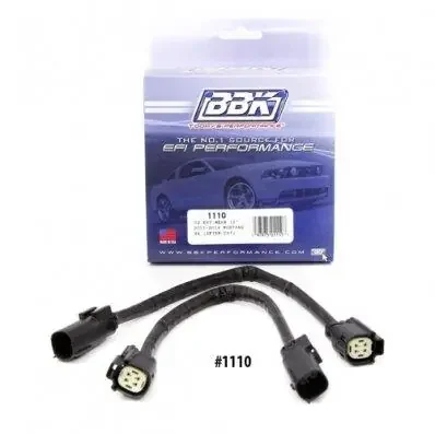 BBK Rear O2 Extensions – 12In (Pair) (2011-2017 Mustang GT & V6) – 1110