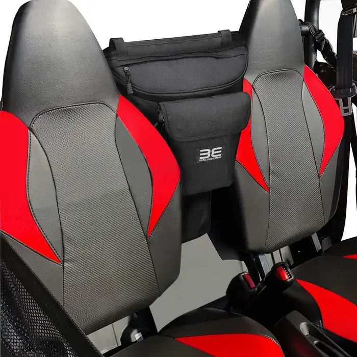 Be Bevel Engineering Storage Bag, Utv Cab Pack Center Seat Bag, Compatible With Polaris Rzr 570 800 S 900 1000 Xp