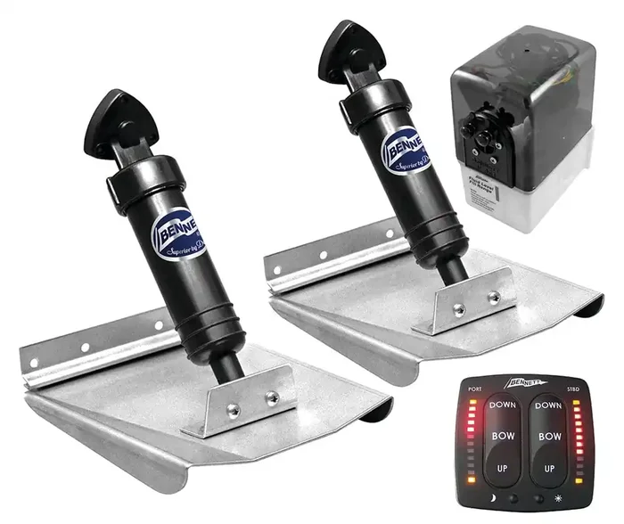Bennett Marine 6Bt-50110-78-00 M80 Sport Tab System With One Box Indication Unit