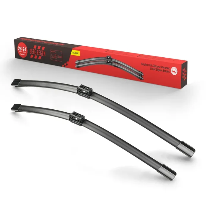 Berg Regen 26‘‘+24‘‘ Silicone Windshield Wiper Blades Set Replacement For Mercedes-Benz Sprinter 3500 2500 1500 2023 2022 2021 2