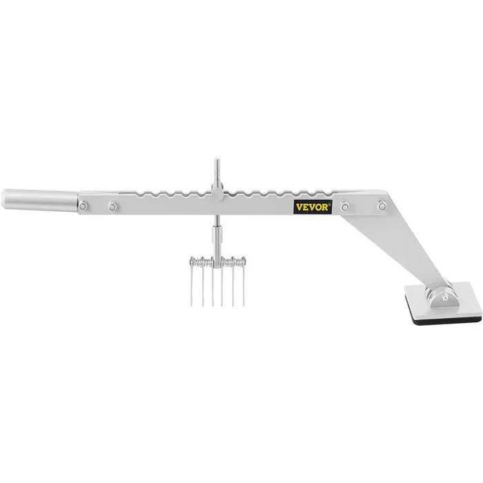 Bestauto Dent Pull Lever Bar 6 Claw Hook Dent Puller Single Leg Lifter Portable Dent Pull Bar Aluminum Alloy For Car Dent Repair