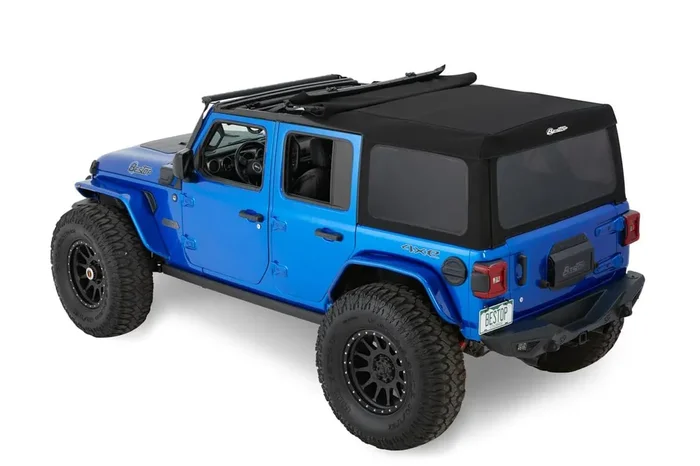 Bestop 5472617 Supertop – ‘18-24 Wrangler Jl 4-Door (Black Twill)