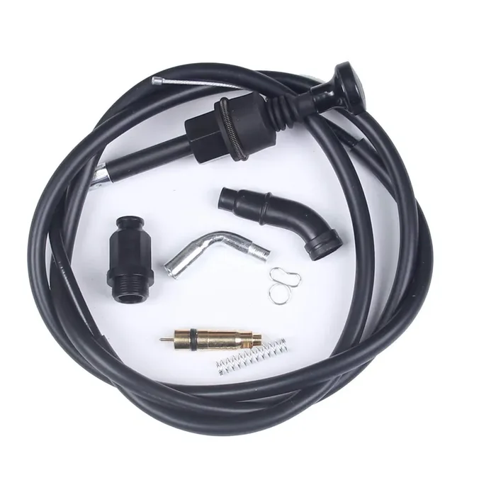 Bh-Motor New Carburetor Plunger Choke Starter Valve Choke Cable Kit For Honda Trx450 Foreman Es 4X4 Electric Shift 1998-2004