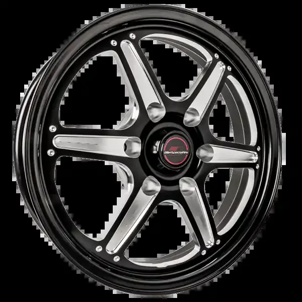 Billet Specialties RSFB67458320N Street LITE LT Black 1 PC 17X4.5 2.0″ BS 83 BP N
