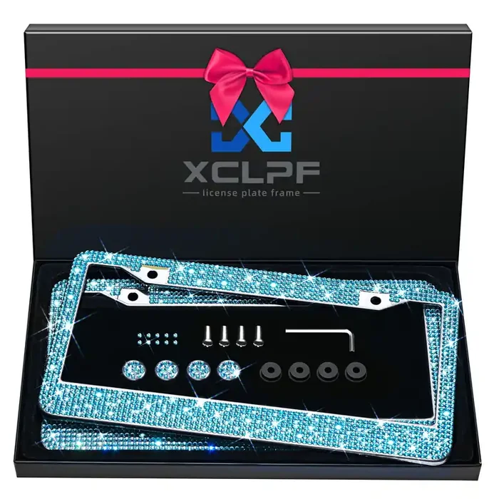 Bling License Plate Frame For Women