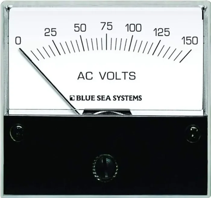Blue Sea Systems 9353 Ac Analog Voltmeter (0-150 Volts Ac)