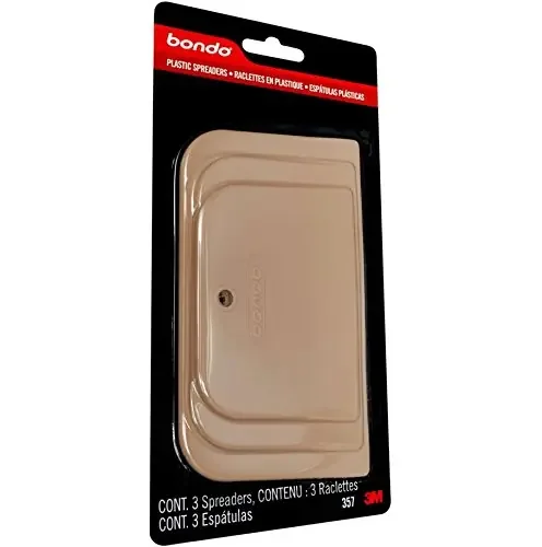 Bondo 357 Plastic Spreaders, (Pack Of 3) – Case Of 12