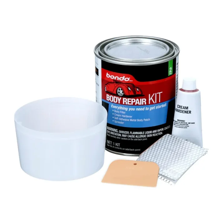 Bondo Body Repair Kit, Original Formula For Fast, Easy Repair & Restoration Of Your Vehicle, 00310, Filler 14 Oz And Hardener 0.5 Oz, 1 Kit
