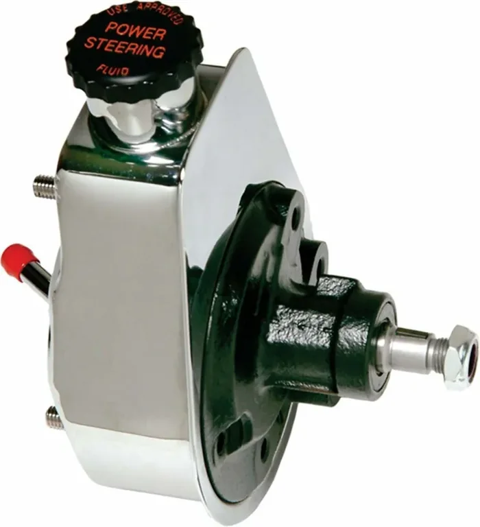 Borgeson P/S Pump Saginaw Self Contained Chrome Mustang Pressure 800313