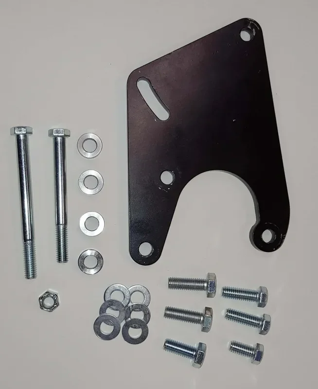 Borgeson Power Steering Pump Bracket Steel Mopar 383/440 Saginaw Style Pump. 802414