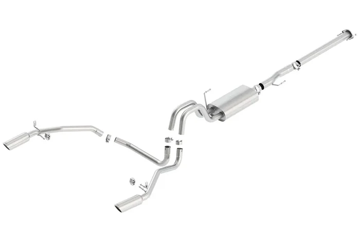 Borla Cat-Back(Tm) Exhaust System – S-Type – Stainless Steel Tips (2011-2014 F-150) – 140466