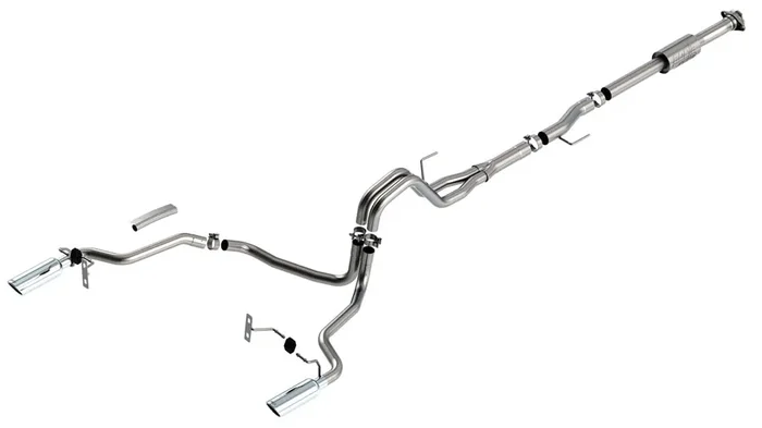 Borla F-150 2021 2.7L/3.5L 2/4Wd 4Dr Cc Sb Ec Stb Lari/King R/Plinum/Ltd 3/2.25 Cat-Back Ak Chr Tips – 140864