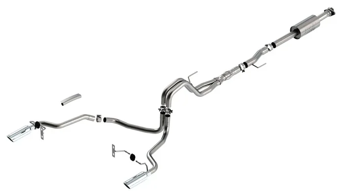 Borla F-150 2021 5.0L 4Dr Cc Sb Ec Stb Lariat/Kr/Platinum/Ltd 3/2.25 Sre Cat-Back Atak Chr Tips – 140867