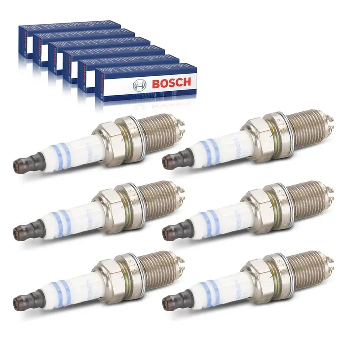 Bosch Spark Plug Set X6 Pcs Fits Bmw Mini Morgan Rolls-Royce 1.4-6.75L 1987-