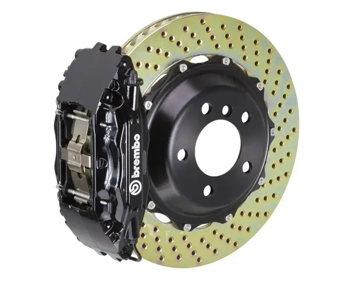 Brembo 4 Piston Brake Kit with Cross-Drilled Rotors (1997-2004 PORSCHE 986 Boxster Front) – 1B1.8016A