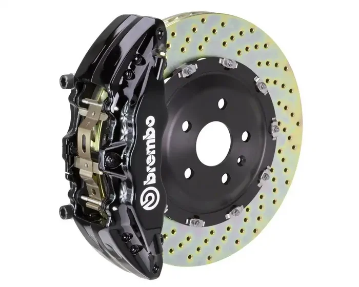 Brembo 4 Piston Brake Kit with Cross-Drilled Rotors (2009-2014 FORD F150 2WD, 4WD Front) – 1J1.9009A