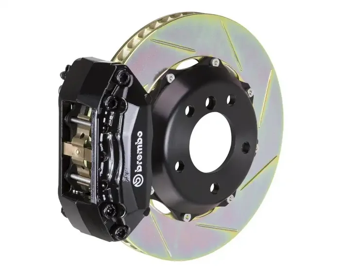 Brembo 4 Piston Brake Kit with Type 1 Slotted Rotors (1990-2005 ACURA NSX Front) – 1A2.6001A
