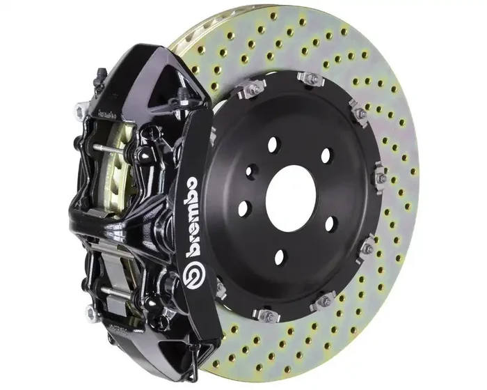 Brembo 6 Piston Brake Kit with Cross-Drilled Rotors (2014-2017 AUDI SQ5 Front (8R)) – 1N1.9051A