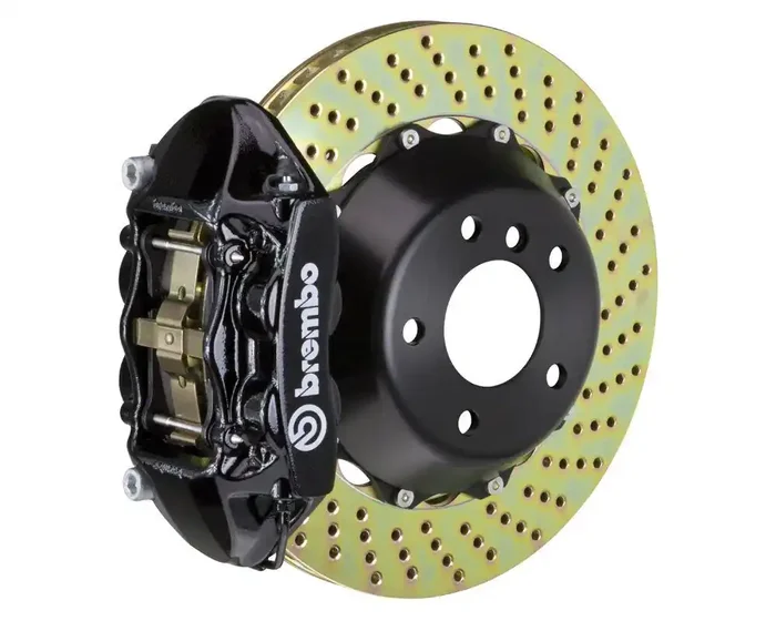 Brembo 6 Piston Brake Kit with Cross-Drilled Rotors (Infiniti, Nissan) – 2P1.8023A