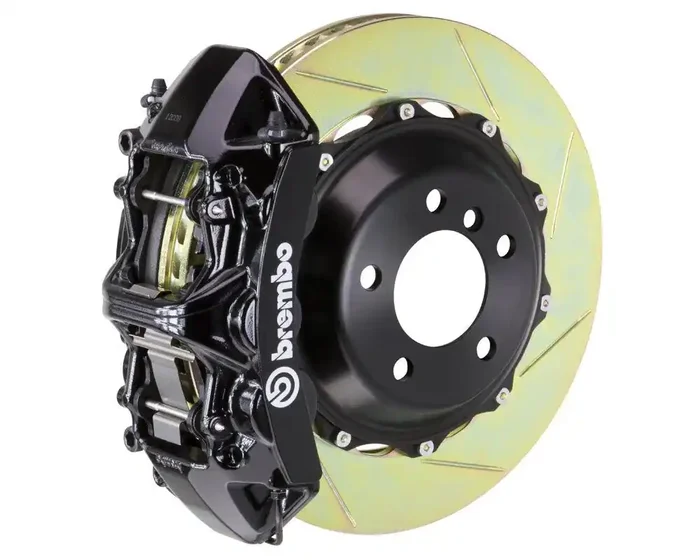 Brembo 6 Piston Brake Kit with Type 1 Slotted Rotors (2005-2011 PORSCHE 987 Boxster Front) – 1M2.9004A