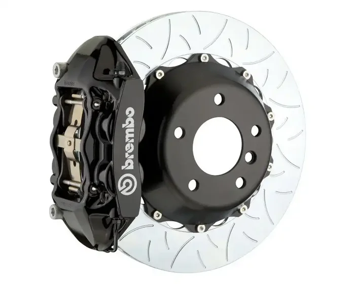 Brembo 6 Piston Brake Kit with Type 3 Slotted Rotors (2011-2019 MASERATI GranTurismo MC Stradale Rear) – 2P3.9043A
