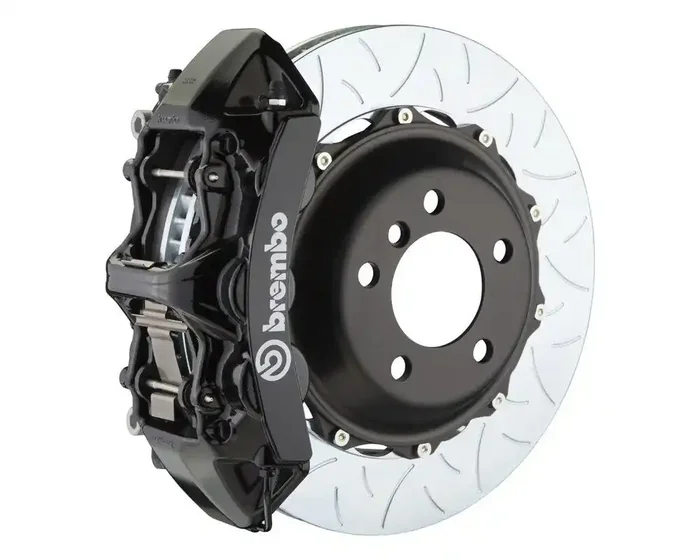 Brembo 6 Piston Brake Kit with Type 3 Slotted Rotors (2013-2017 AUDI Q5 3.0T, TDI, Hybrid Front (8R)) – 1M3.9032A