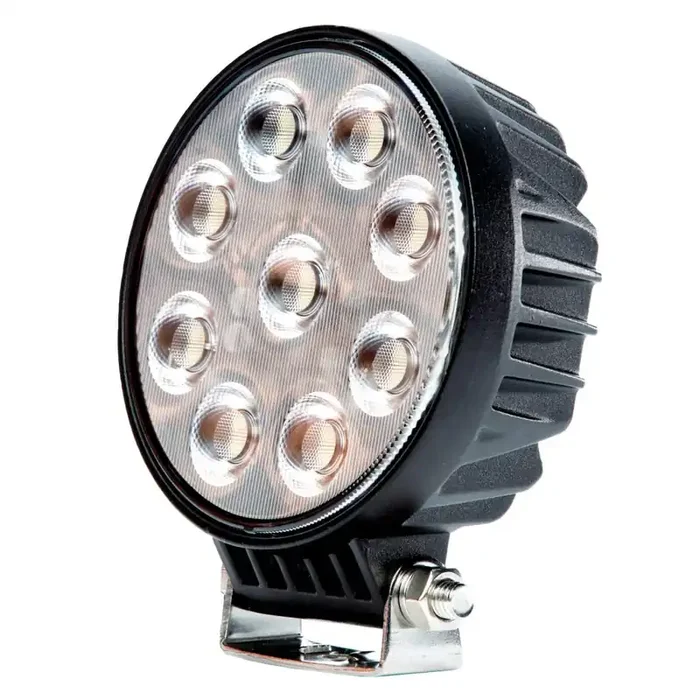 BrightSource 4 inch Round Work Light, Flood Pattern, Bezeless Lens Design, 36W 891362F