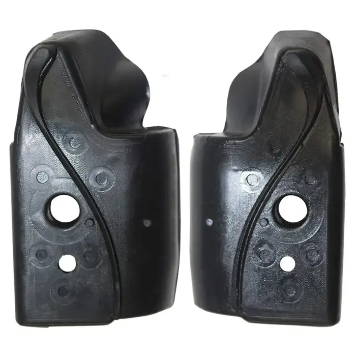 Brock Replacement Pair Set Side Panel Rear Corner Weatherstrip Hard Soft Top Rail Retainer Mucket Seals Compatible With Wrangler