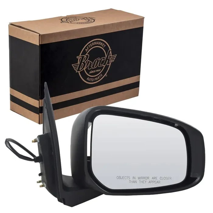 Brock Replacement Passengers Power Side View Mirror Compatible With 14-17 Mirage 7632B168Xa 7632B280