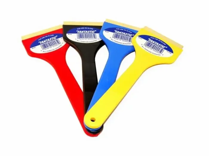 C J Industries F101 4 Pack Combo Fantastic Ice Scraper With Brass Blade