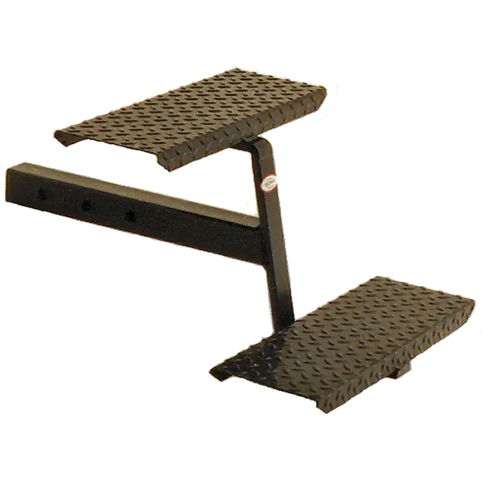 C.R. Brophy Rhs2 Receiver Hitch Stair With Three Adjustable Lengths – Two-Step