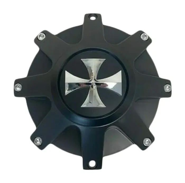 Cali Offroad 9100 Busted Wheel Center Cap – Matte Black – C109100MB – Durable, Stylish Accessory for Offroad Wheels
