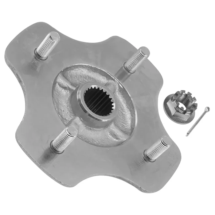 Caltric Rear Axle Wheel Hub With Nut Compatible With Honda Fourtrax 300 Trx300Fw & Trx300 2X4 4X4 1988-1992 / Fourtrax 200 Trx200 & Trx200D 1990-1997 / Trx200Sx 1986-1988
