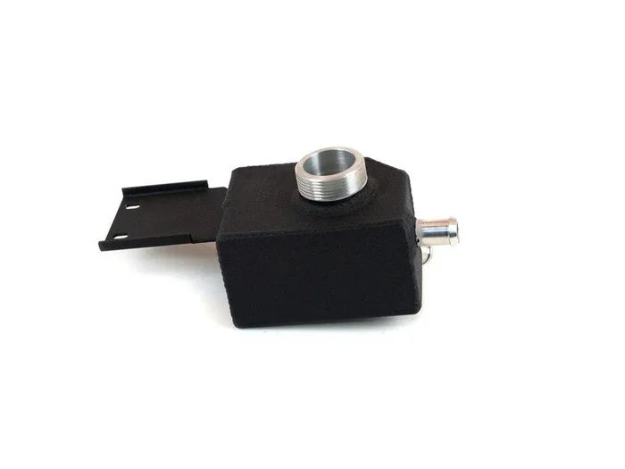 Canton 03-04 Cobra Intercooler Expansion/Fill Tank – Black Powdercoat (Stock Cap)