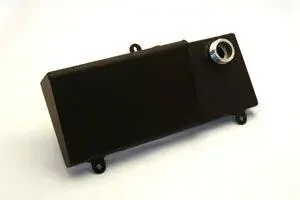 Canton 96-04 Mustang Aluminum Coolant Expansion Tank – Black Powdercoat (Aftermarket Cap)