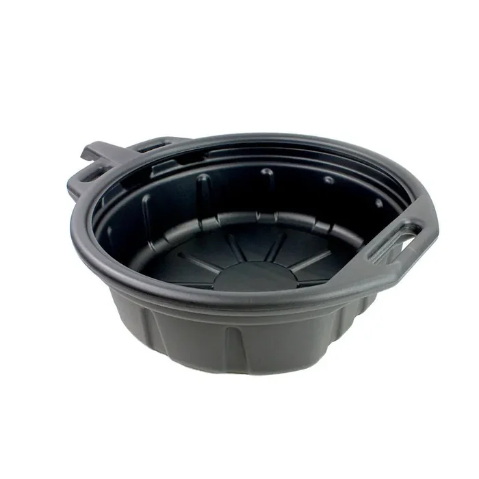 Capri Tools Cp21024 Portable Oil Drain Pan, 2 Gallon, Black