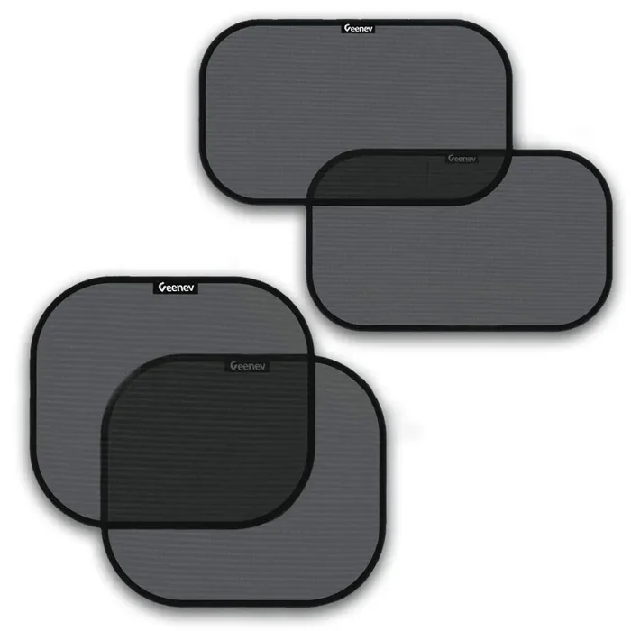 Car Sun Shades For Side And Rear Window (4 Pack) – Car Sunshade Protector – Protect Your Kids And Pets In The Back Seat From Sun