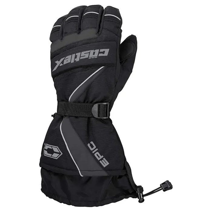 Castle X Epic-G1 Mens Snowmobile Gloves – Gray – 3Xl