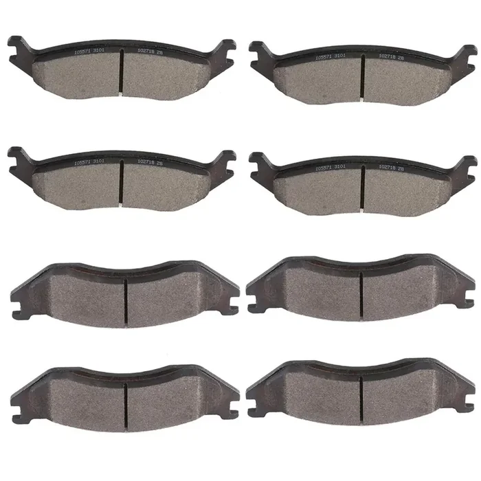 Ceramic Brake Pads Kits,Scitoo 8Pcs Brakes Pads Set Fit For 2003-2006 For Dodge For Durango,2002-2005 For Dodge For Ram 1500