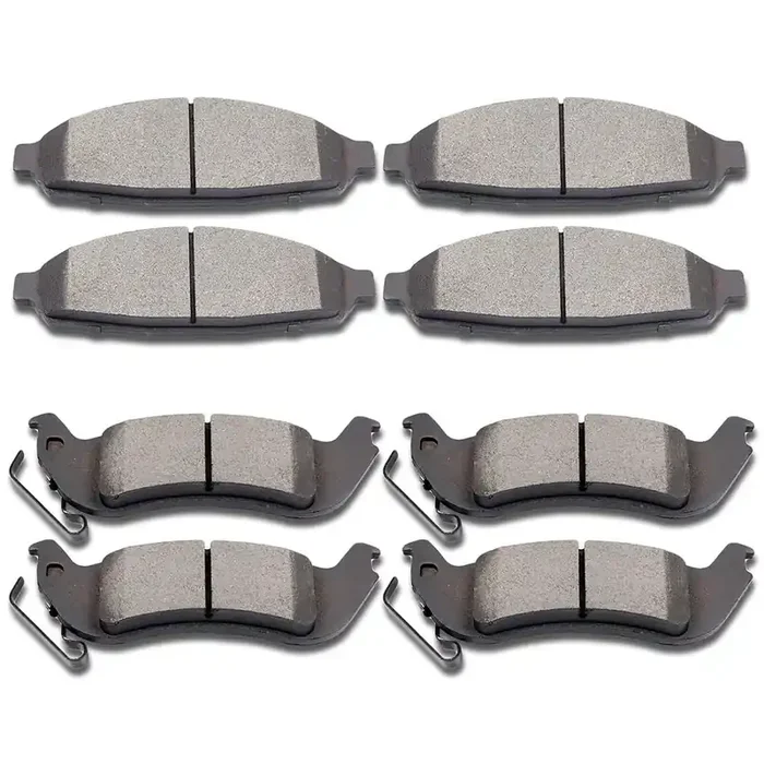 Ceramic Brake Pads Kits,Scitoo 8Pcs Brakes Pads Set Fit For 2003-2011 For Ford Crown Victoria,2003-2011 For Lincoln Town Car,200